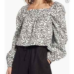 Open Edit Off the Soulder Top